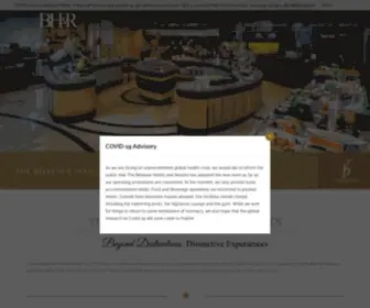 Thebellevue.com(The Bellevue Hotel and Resorts) Screenshot