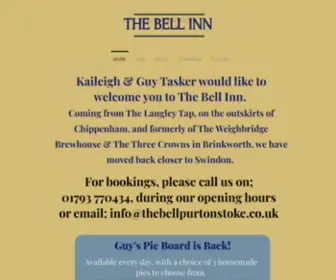 Thebellinnpurtonstoke.co.uk(Mysite) Screenshot