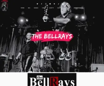 Thebellraysrock.com(The BellRays) Screenshot