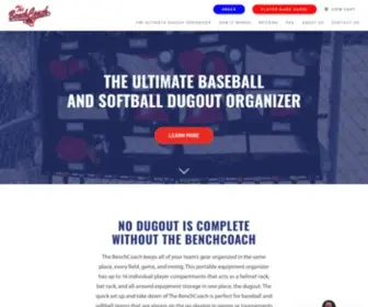 Thebenchcoach.com(Dugout Organizer for Baseball & Softball Teams) Screenshot