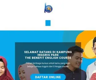 Thebenefitpare.com(Kampung Inggris Pare 2021) Screenshot