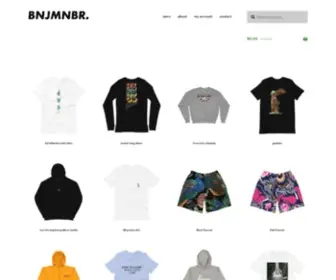 Thebenjaminbear.com(Limited Contemporary Streetwear Clothing) Screenshot