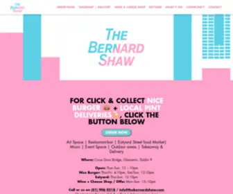 Thebernardshaw.com(Open Monday) Screenshot