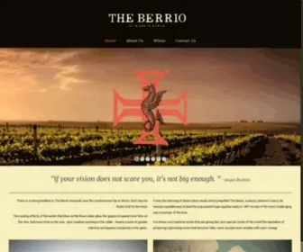 Theberrio.co.za(WordPress) Screenshot