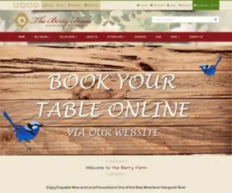 Theberryfarm.com.au(Margaret River Wineries) Screenshot