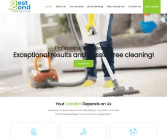 Thebestbondcleaning.com(Bond Cleaning Brisbane) Screenshot