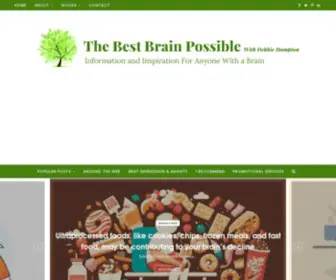 Thebestbrainpossible.com(The Best Brain Possible With Debbie Hampton) Screenshot