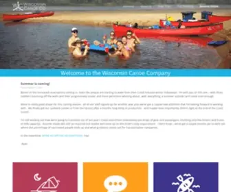 Thebestcanoecompanyever.com(Wisconsin Canoe Company) Screenshot