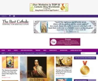 Thebestcatholic.com(The Best Catholic) Screenshot