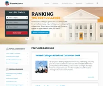 Thebestcolleges.org(Ranking the Best Online Colleges ofTheBestColleges) Screenshot