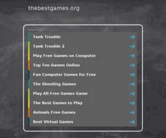 Thebestgames.org(The Best Games) Screenshot