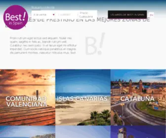 Thebestinspain.es(Casas lujo) Screenshot