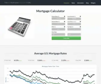 Thebestmortgagecalculator.org(The Best Mortgage Calculator) Screenshot