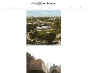 Thebestnewarchitects.com(The Best New Architects) Screenshot