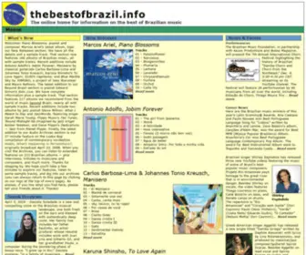 Thebestofbrazil.info(The Best of Brazil) Screenshot