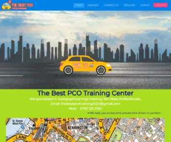 Thebestpco.com(The Best PCO Training Center) Screenshot