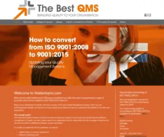 ThebestQms.com(ISO 9001) Screenshot