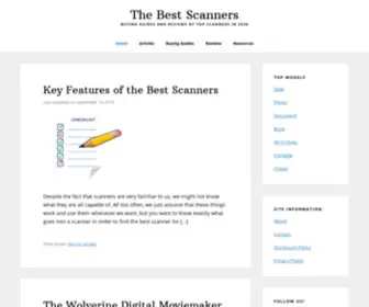 Thebestscanners.com(The Best Scanners of 2019) Screenshot
