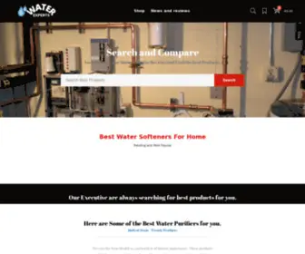 Thebestwatersofteners.com(The Best Water Softeners) Screenshot