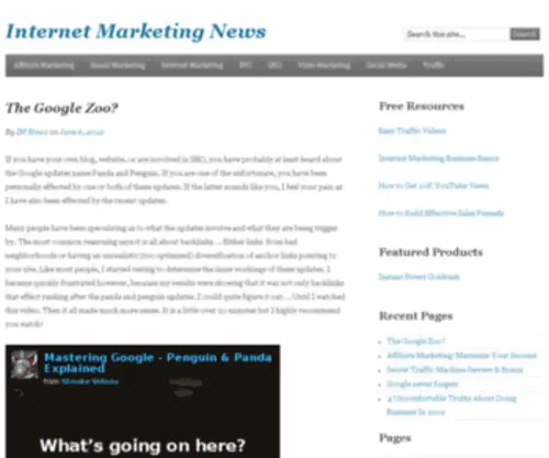 Thebestwebfiles.com(Internet Marketing News) Screenshot