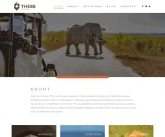 Thebetourism.co.za(Thebe Tourism) Screenshot