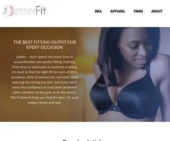 Thebetterfit.com(The Better Fit) Screenshot