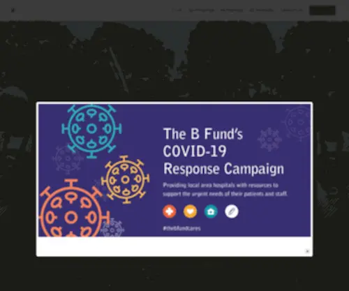 Thebfund.org(Learn how we are changing lives) Screenshot