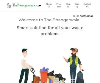 Thebhangarwala.com(The Bhangharwala) Screenshot