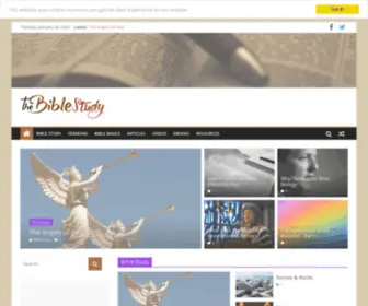 Thebiblestudy.co.uk(The Bible Study) Screenshot
