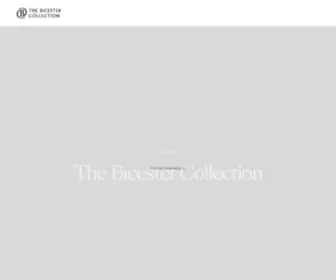 Thebicestercollection.com(Shop at 11 luxury destinations) Screenshot