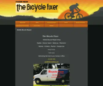 Thebicyclefixer.com(Mobile bicycle repair) Screenshot