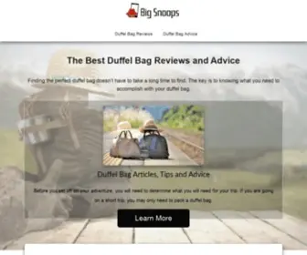 Thebigbagshop.com(The Big Bag Shop) Screenshot