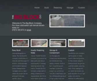 Thebigblockcompany.com(The Big Block Co Ltd) Screenshot