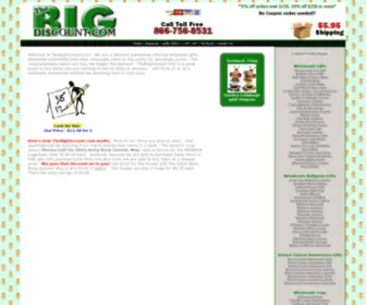 Thebigdiscount.com(Thebigdiscount) Screenshot