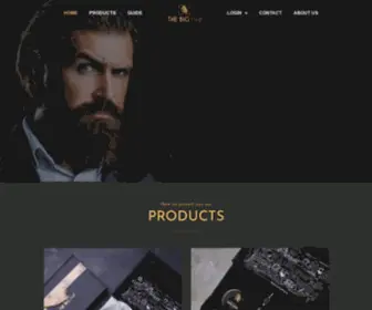 Thebigfivve.com(Luxury Beard Care) Screenshot