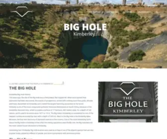 Thebighole.co.za(The Big Hole Official Site) Screenshot