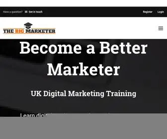 Thebigmarketer.com(Digital Marketing Coach) Screenshot