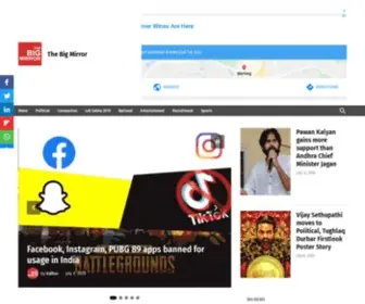 Thebigmirror.com(The Big Mirror) Screenshot