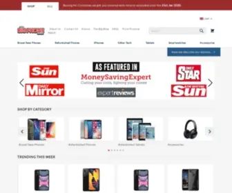 Thebigphonestore.co.uk(Cheap phone deals) Screenshot