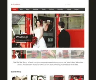 Thebigredbus.com(The Big Red Bus) Screenshot