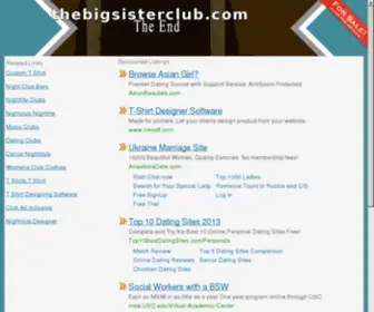 Thebigsisterclub.com(NationalNet, Inc) Screenshot