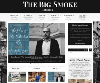 Thebigsmoke.com(The Big Smoke) Screenshot