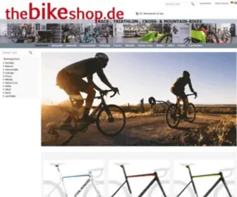 Thebikeshop.de(Online Shop) Screenshot