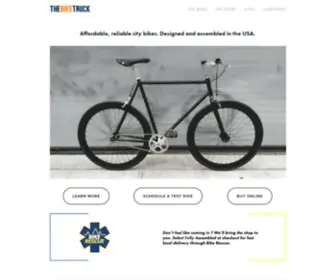 Thebiketruck.com(THE BIKE TRUCK) Screenshot