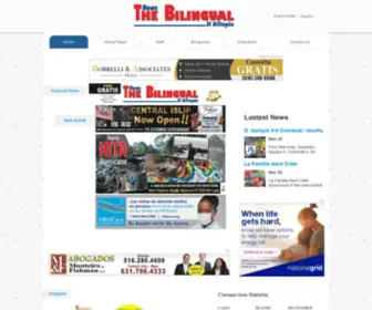 Thebilingualnews.com(The Bilingual News) Screenshot