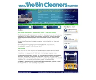 Thebincleaners.com.au(The Bin Cleaners Sydney North Shore) Screenshot