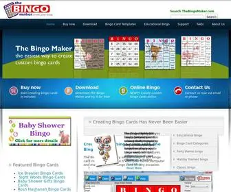 Thebingomaker.com Screenshot