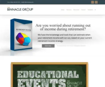 Thebinnaclegroup.com(Get prepared for retirement) Screenshot