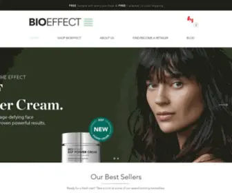 Thebioeffect.ca(Egf Serum) Screenshot