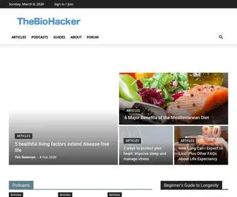 Thebiohacker.com(The Bio Hacker) Screenshot